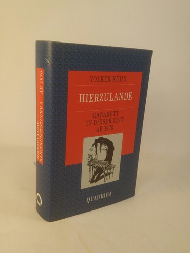 Hierzulande neubuch kabarett - hierzulande,