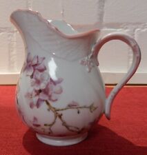 Milchkännchen/Sahnekännchen; KPM Neuosier; Porzellan; zartrosa Blumenmuster