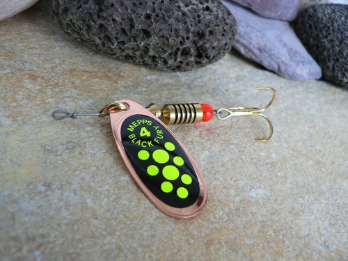 Spinner mepps aglia - spinner, black