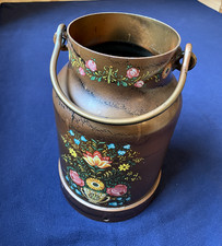 Milchkanne, mit floralen Motiven, Landhausstil / Bauernmöbel