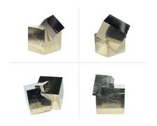 Pyrit Kristall - Pyrit Würfel »Energie des Feuers« Zwilling - Navajun Spanien 