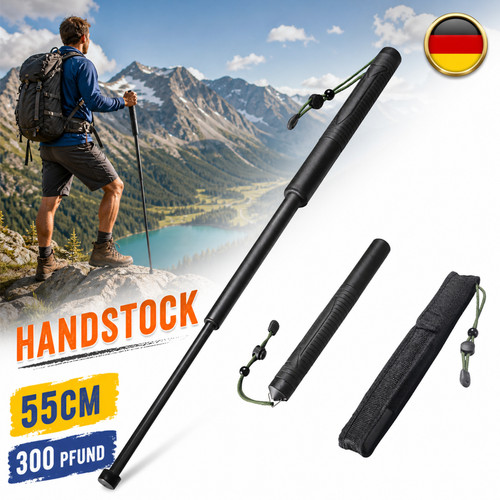 55cm teleskopstock alu - 55cm,