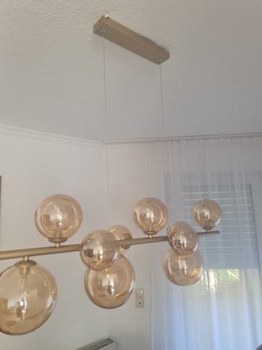 Hängeleuchte glaskugeln e27 - hängeleuchte,