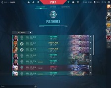 valorant account eu Platin 3