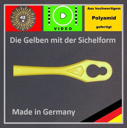 42x ersatzmesser klingen für - klingen,