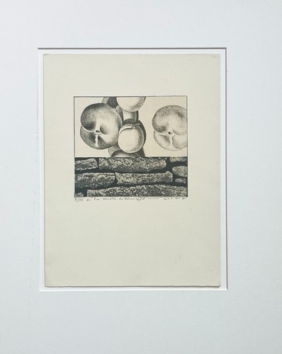 Lithografie fruits défendus - lithografie,