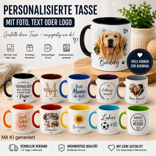 Fototasse personalisiert