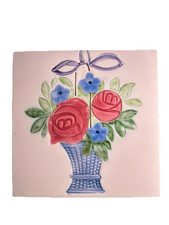 Antike Jugendstil Fliese