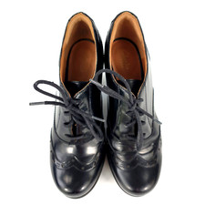 Stiefeletten schwarz Leder