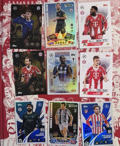 Topps match attax lot - topps,