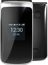 Emporia TOUCHsmart.2, Klappgehäuse, 8,25 cm (3.25 Zoll), 8 MP, schwarz- OVP