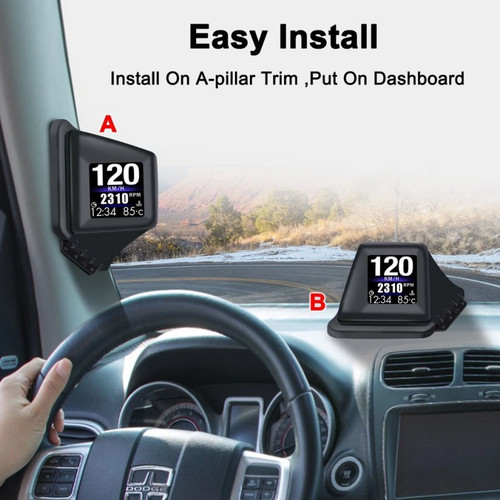 Obd2 head display - head-up-display, hud