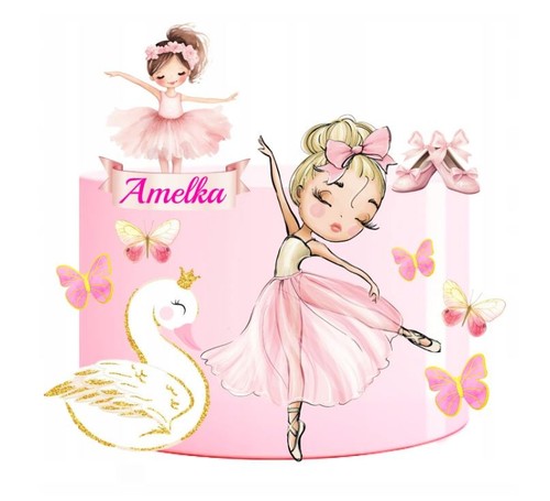 Ballerina ballett tanz essbar - ballerina,