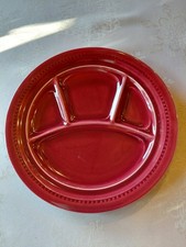 Fondue Teller Bordeaux, Rot