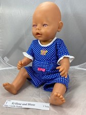 selbst genähte Puppenkleidung