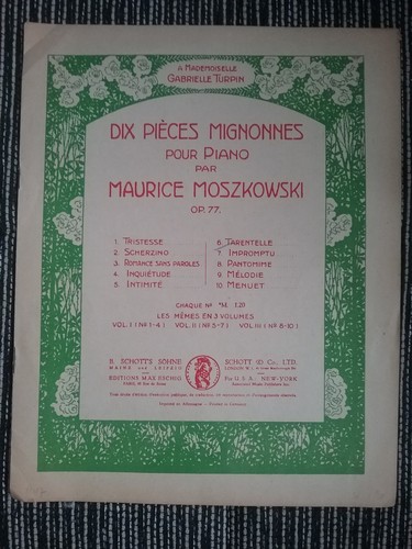 Rare alte noten - alte, schott