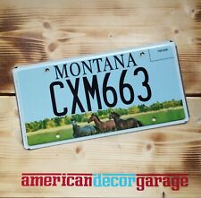 USA Nummernschild/Kennzeichen/license plate/Wildlife*Montana Horses*