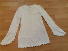 Umstandsmode Hochzeit  Schwangerschaftsshirt Top Creme gr. 36-38   1-2-3-Ul-8