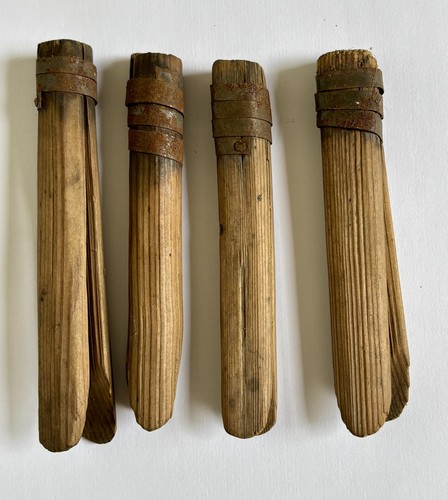 Antike wäscheklammern holz - antike,