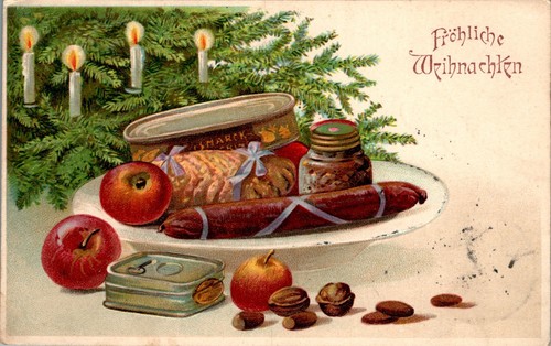 Weihnachten fröhliche - ak,