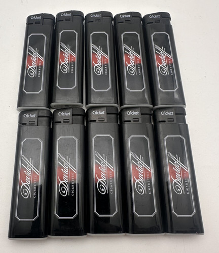 10er set davidoff feuerzeug - set,