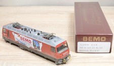 Bemo 1259 115 Werbelok Ge III 645 "BEMO" der RhB / unbespielt / H0m