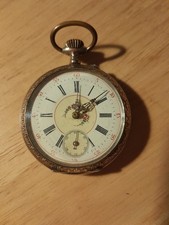 Antik Taschenuhr Silber