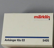 Märklin Spur 1, 5405, DB Anhänger für Rottenkraftwagen, neuwertig, OVP 1