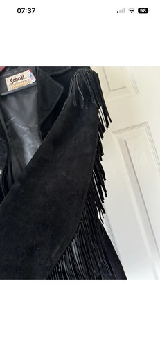 Vintage schott nyc fransen - vintage,