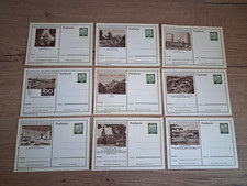 Postkarten Sammlung Bund 1961