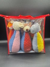 Sigikid Kegelspiel Baby Bowling Kinder Kleinkind Spielzeug Plüsch