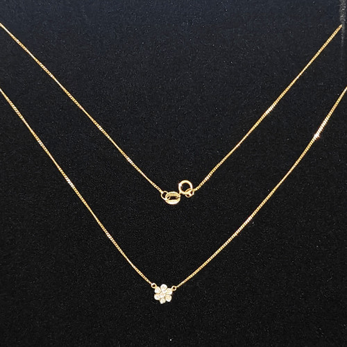 Kette gold 750 mit - gold,