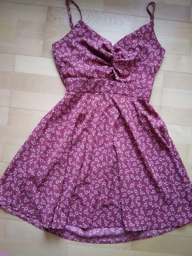 Sommer kleid rot mit - gr.,
