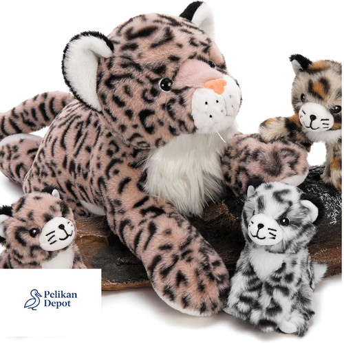 Riesen plüsch leopard - riesen,
