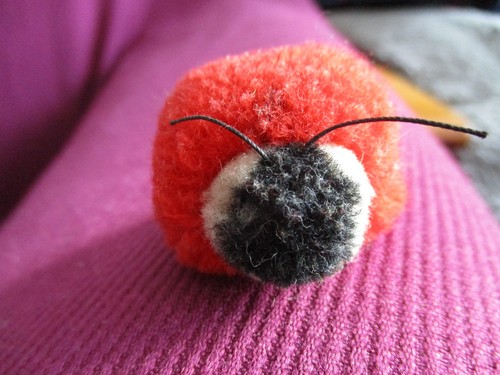 Steiff woll marienkäfer - woll-marienkäfer, 4cm