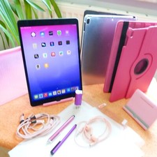 XL SET Apple iPad Air 3 64GB WLAN l RETINA iOS 18.4 Tablet EXTRAS Pink Rosa