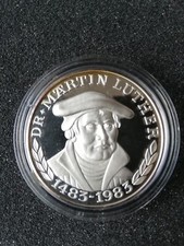 Martin luther medaille 1983 - luther,,