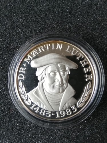 Martin luther medaille - martin, 1983