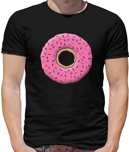 Donutfarbenes herren shirt - herren, t-shirt