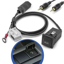 AUX IN Adapter Kabel Einbau Buchse passend für RCD 200 210 300 310 500 510 RNS