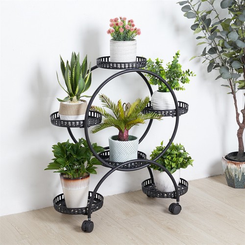Metall blumenständer auf - metall,