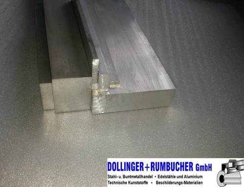 Aluminium flach flachstange - aluminium, en