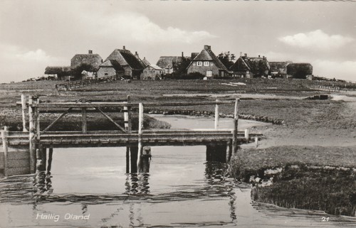 Hallig oland 1955 - hallig, (t333)