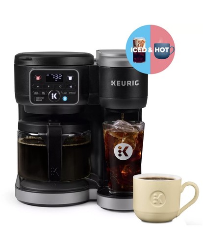Keurig duo hot iced single - hot, &