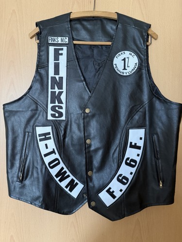 Leder kutte - leder,
