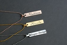 Edler Anhänger Edelstahl mit