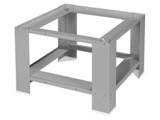 Wenko Waschmaschinen / Trockner Unterbaugestell (Silber) - B-Ware sehr gut