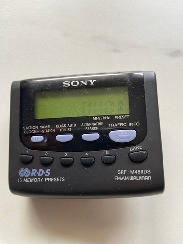 Sony srf m48rds - sony, fm/am