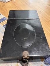 Schliessfach Kassette historisch Patina mit Schloss schwarz