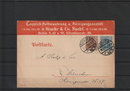 Reich firmenpostkarte - dt.,